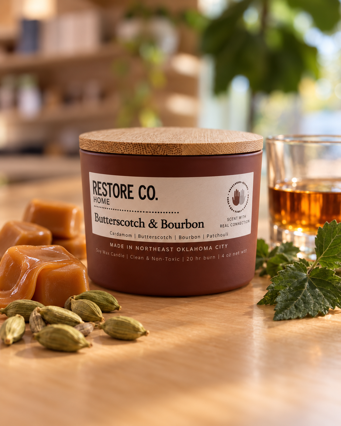 029 - Butterscotch & Bourbon Candle