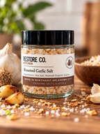 Roasted Garlic Finishing Salt